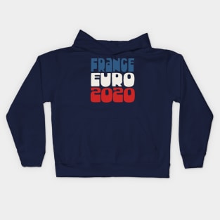 France Euro 2020 Soccer Gift Design Kids Hoodie